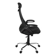 Office Chair, Adjustable Height, Swivel, Ergonomic, Armrests, Contemporary & Modern - R&R Furniture Gallery (Fountain Valley, CA)