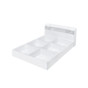 Perse - Queen Bed With Storage - White - R&R Furniture Gallery (Fountain Valley, CA)