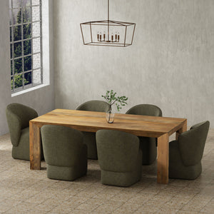 Crossings - Downtown Rectangular Dining Table - Amber