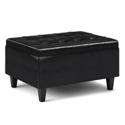 Harrison - Upholstered Coffee Table Storage Ottoman - R&R Furniture Gallery (Fountain Valley, CA)