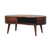 Wave Coffee Table With 1 Drawer - R&R Furniture Gallery (Fountain Valley, CA)