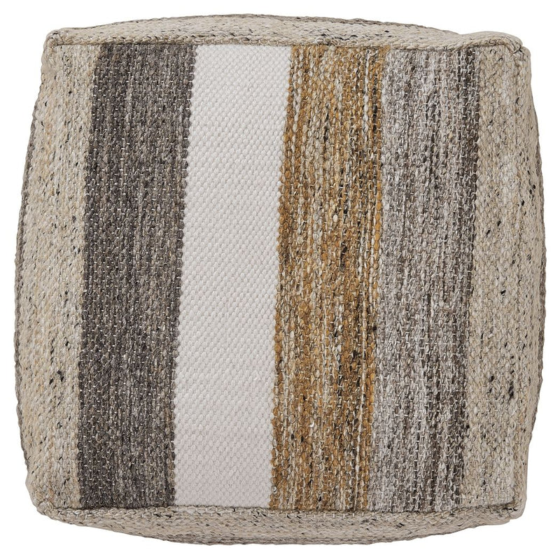 Josalind - Pouf - Multi - R&R Furniture Gallery (Fountain Valley, CA)