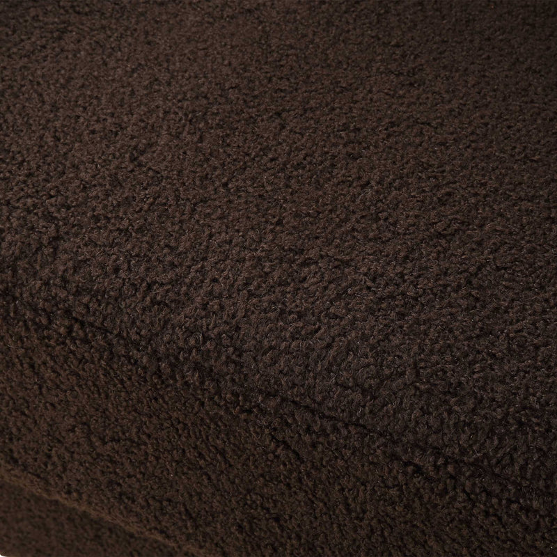 Serpentine - Brown Fabric Accent Chair