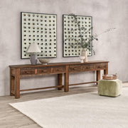Ezra - Reclaimed Wood Console Table - R&R Furniture Gallery (Fountain Valley, CA)