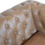 Buffalo - Chesterfield Sofa - Brown - R&R Furniture Gallery (Fountain Valley, CA)