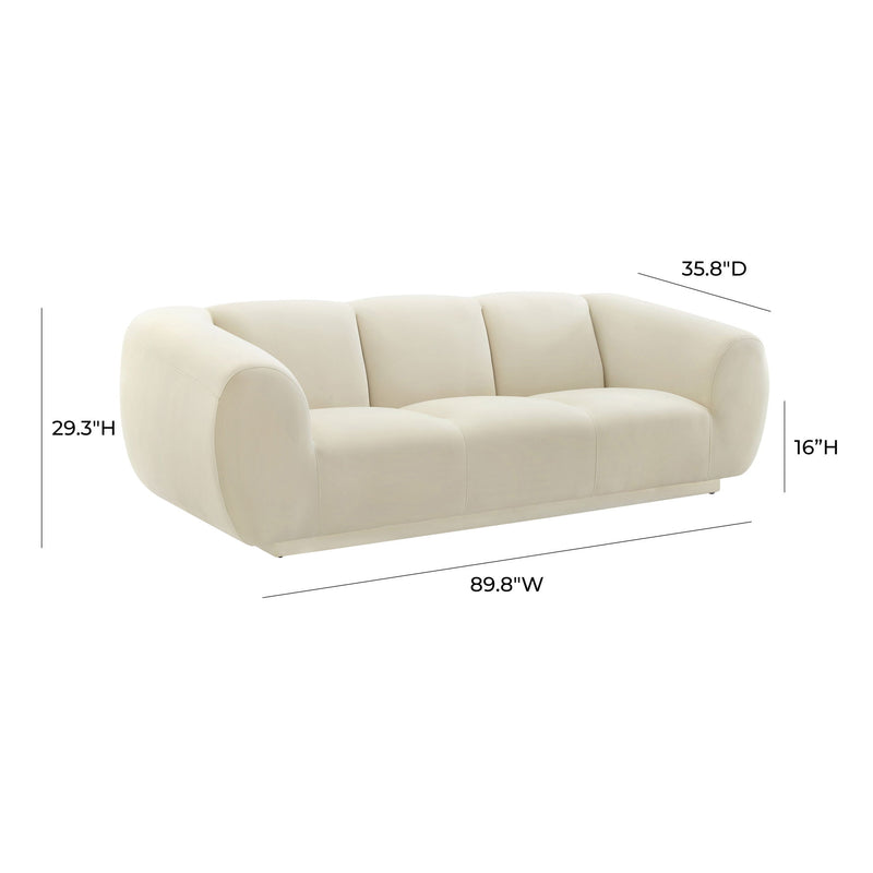 Emmet - Velvet Sofa - R&R Furniture Gallery (Fountain Valley, CA)