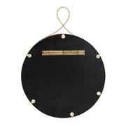 Ravina - Round Wall Mirror - Braided Brass - R&R Furniture Gallery (Fountain Valley, CA)