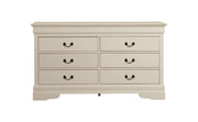 Elegant traditional storage dresser by Glory Furniture with multiple drawers and classic wooden finish.