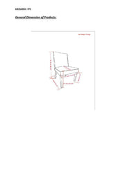 Bartow - Contemporary Dining Chair (Set of 2) - R&R Furniture Gallery (Fountain Valley, CA)