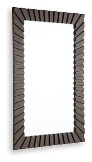 Advin - Accent Mirror - Dark Brown - R&R Furniture Gallery (Fountain Valley, CA)