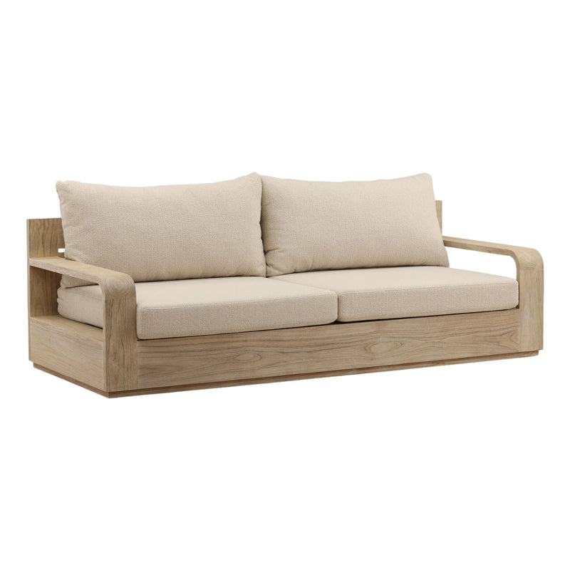 Lucrecia - Outdoor Sofa - Sand And Natural