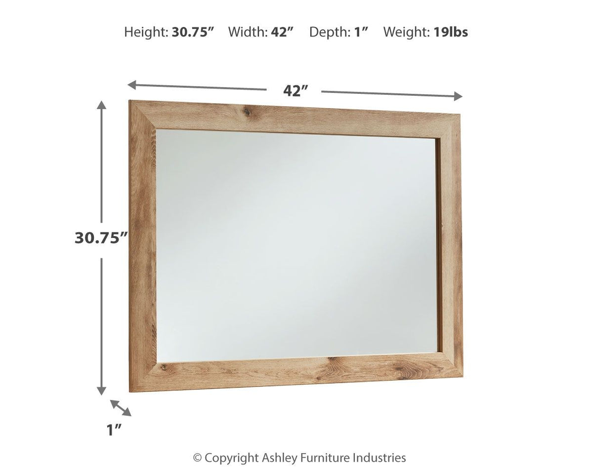 Hyanna - Bedroom Mirror - Tan Brown - R&R Furniture Gallery (Fountain Valley, CA)