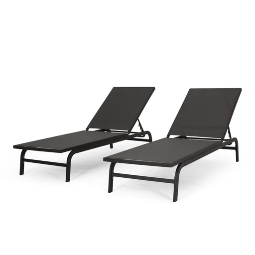 Finn - Contemporary Chaise Lounge For Outdoor Relaxation - R&R Furniture Gallery (Fountain Valley, CA)