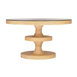 Apollonia - Rattan Round Dining Table - Natural - R&R Furniture Gallery (Fountain Valley, CA)