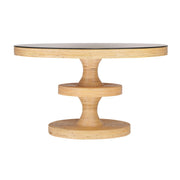 Apollonia - Rattan Round Dining Table - Natural - R&R Furniture Gallery (Fountain Valley, CA)
