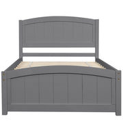 Platform Bed & Headboard, Footboard And Wood Slat Support - R&R Furniture Gallery (Fountain Valley, CA)