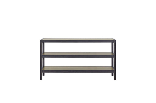 Console Table With Insets - Black - R&R Furniture Gallery (Fountain Valley, CA)