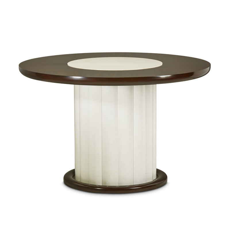 Paris Chic - Round Dining Table - R&R Furniture Gallery (Fountain Valley, CA)