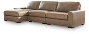 Benchcraft Veronella stationary sectional sofa with plush cushions and modern design, shown in a spacious living room setting.