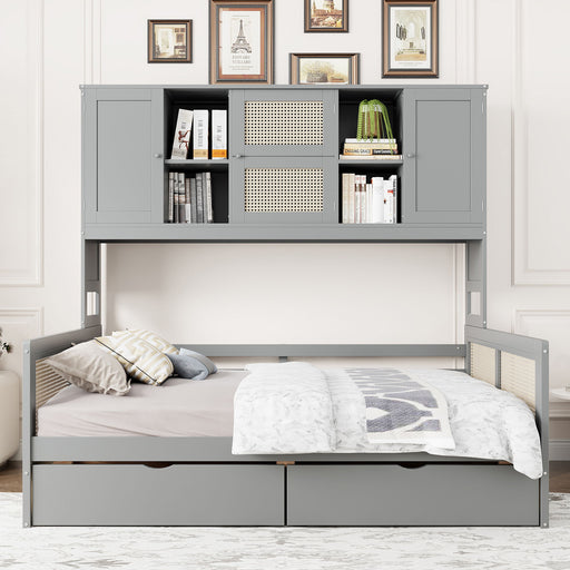 Daybed And All In One Cabinet And Shelf - R&R Furniture Gallery (Fountain Valley, CA)