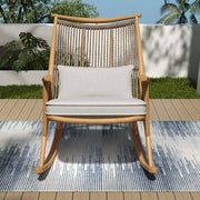 Outdoor Rocking Chair - Maple - R&R Furniture Gallery (Fountain Valley, CA)