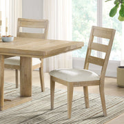 Upholstered Dining Chair (Set of 2) - Brown - R&R Furniture Gallery (Fountain Valley, CA)