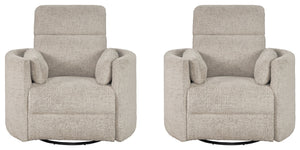 Radius - Manual Swivel Recliner - R&R Furniture Gallery (Fountain Valley, CA)