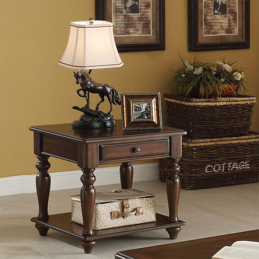 Farrel - End Table - Walnut - R&R Furniture Gallery (Fountain Valley, CA)