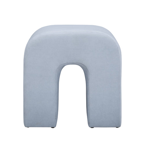 Desi - Velvet Ottoman - R&R Furniture Gallery (Fountain Valley, CA)
