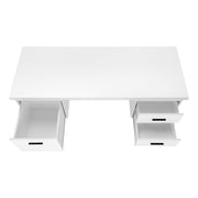Computer Desk For Home Office, Laptop, Left, Right Set - Up, Storage Drawers, Contemporary & Modern - R&R Furniture Gallery (Fountain Valley, CA)