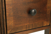 Breegin - Chair Side End Table - Removable Tray - Brown - R&R Furniture Gallery (Fountain Valley, CA)