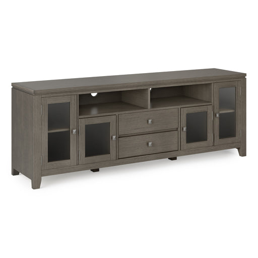 Cosmopolitan - Handcrafted Wide TV Media Stand - R&R Furniture Gallery (Fountain Valley, CA)