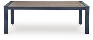East Beach - Rectangular Dining Table With Umbrella Option - Blue - R&R Furniture Gallery (Fountain Valley, CA)