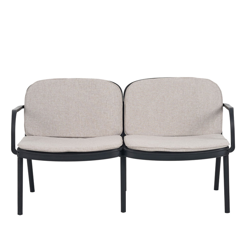 Luna - Outdoor Patio 3 Pieces Chat Set - R&R Furniture Gallery (Fountain Valley, CA)