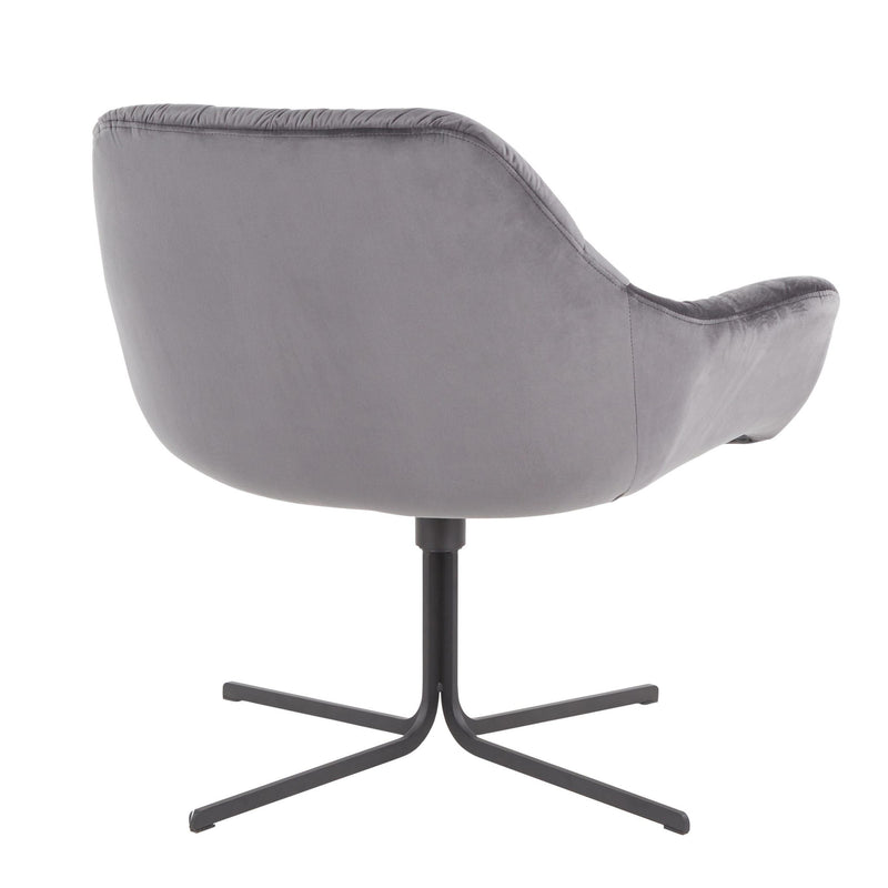 Wayne - Contemporary Swivel Lounge Chair - R&R Furniture Gallery (Fountain Valley, CA)