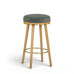 Oodle - Performance Vegan Mohair Stool
