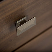 Artisan - Tall TV Media Stand - Natural Aged Brown - R&R Furniture Gallery (Fountain Valley, CA)