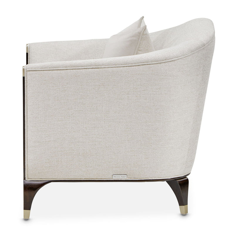 Paris Chic - Matching Chair - Cremini / Espresso - R&R Furniture Gallery (Fountain Valley, CA)