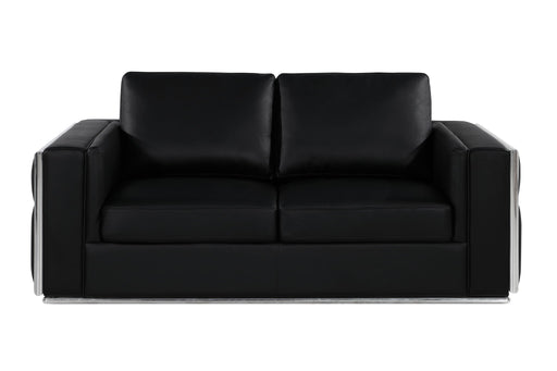 1130 - Top Grain Italian Leather Loveseat - R&R Furniture Gallery (Fountain Valley, CA)