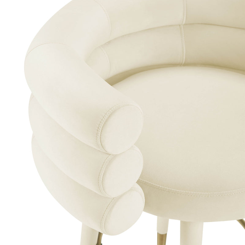 Betty - Velvet Counter Stool - R&R Furniture Gallery (Fountain Valley, CA)