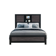 Soluto - Bed With Bookcase Headboard - R&R Furniture Gallery (Fountain Valley, CA)