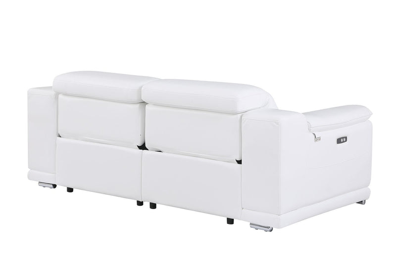 9762 - 2-Piece Modular Power Reclining Console With 2 Power Recliners In