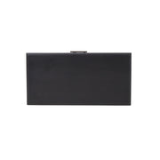 Dark gray Newell Cane 3 Drawer Dresser by Noble House, an accent chest with a stylish design and wooden cane details.