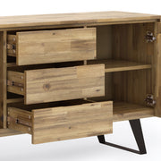 Lowry - Modern Industrial Sideboard Buffet - R&R Furniture Gallery (Fountain Valley, CA)