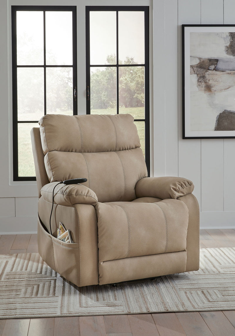 Next-Gen Durapella - Power Lift Recliner - R&R Furniture Gallery (Fountain Valley, CA)