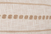 Melange - Lago Pillow - Ivory / Natural - R&R Furniture Gallery (Fountain Valley, CA)