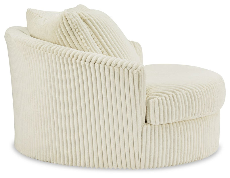 Lindyn - Oversized Swivel Accent Chair - R&R Furniture Gallery (Fountain Valley, CA)