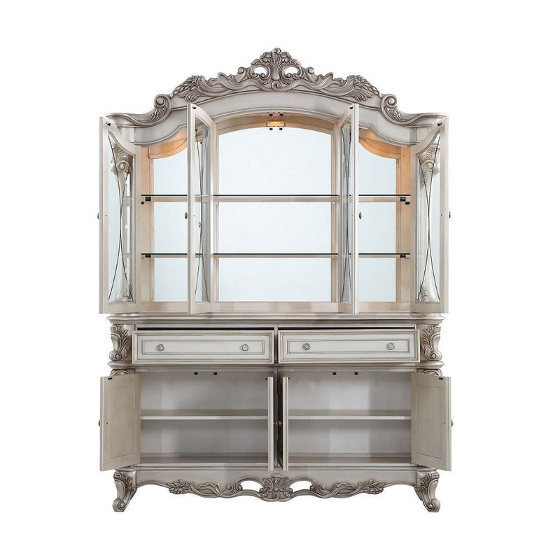 Gorsedd - Buffet & Hutch - Golden Ivory - R&R Furniture Gallery (Fountain Valley, CA)
