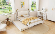 Storage Platform Bed, With 2 Big Drawers, Trundle - R&R Furniture Gallery (Fountain Valley, CA)