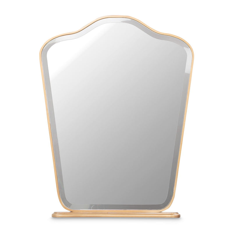 Camellia Field - Vanity Mirror - Gold - R&R Furniture Gallery (Fountain Valley, CA)